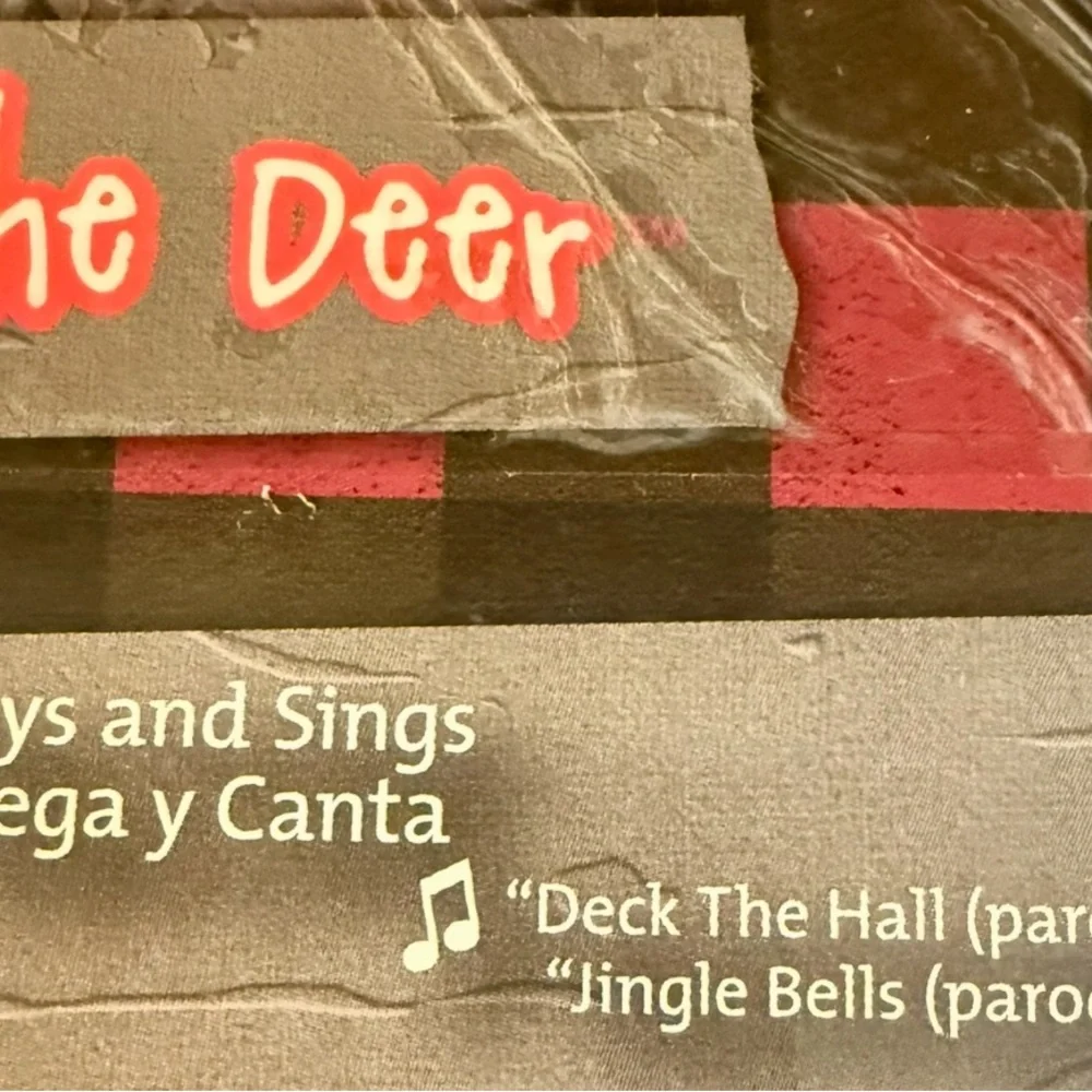 2015 Gemmy Buck The Deer Trophy Wall Mounted Singing 3” Christmas Ornament New